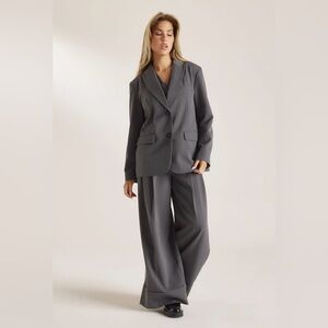 lounge Wide-Leg Trousers